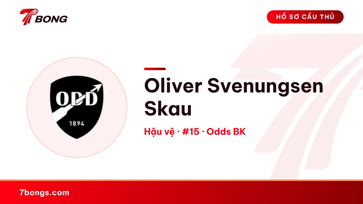 Oliver Svenungsen Skau — Odds BK