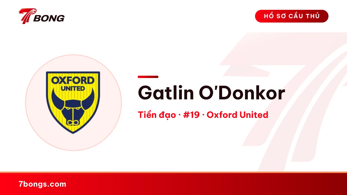 Gatlin O'Donkor — Oxford United