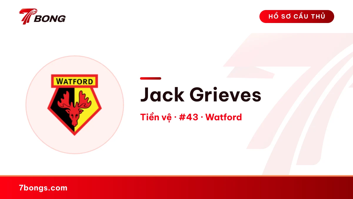 Jack Grieves — Watford