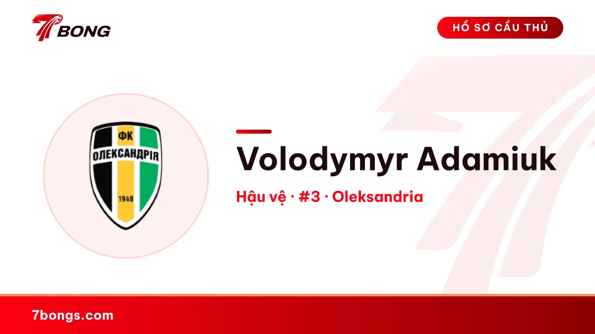 Volodymyr Adamiuk — Oleksandria