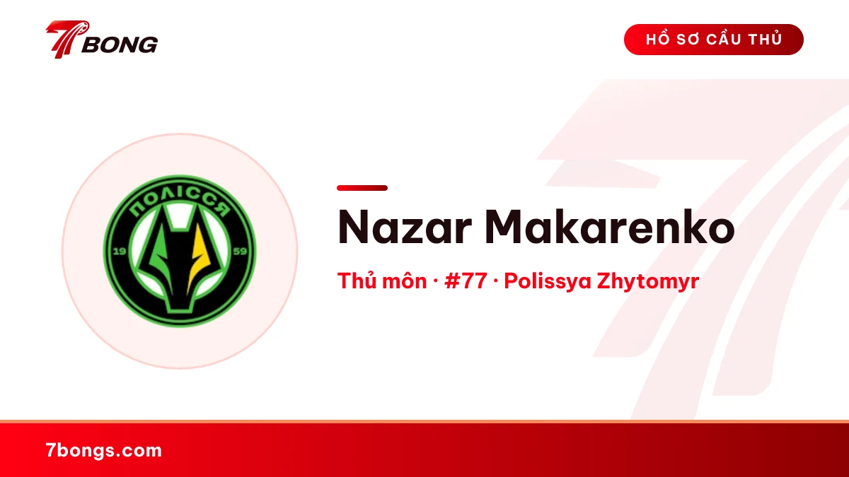 Nazar Makarenko — Polissya Zhytomyr