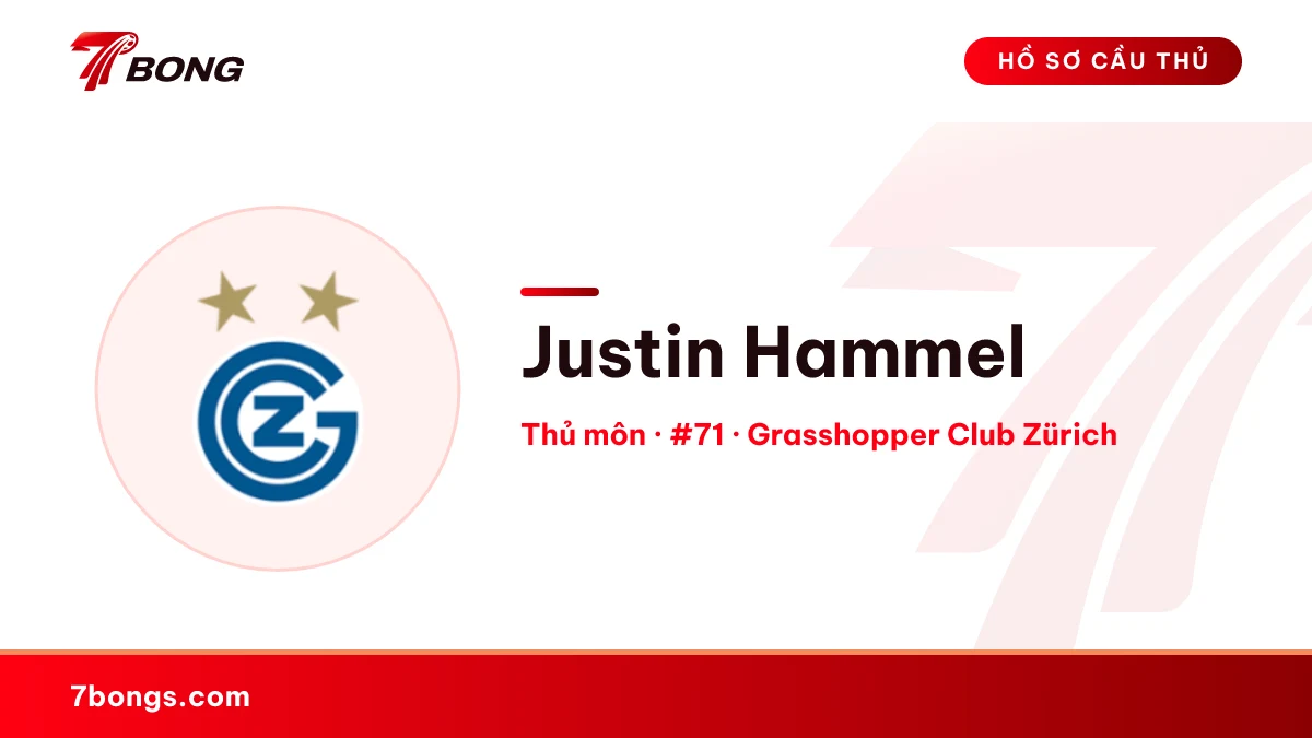 Justin Hammel — Grasshopper Club Zürich