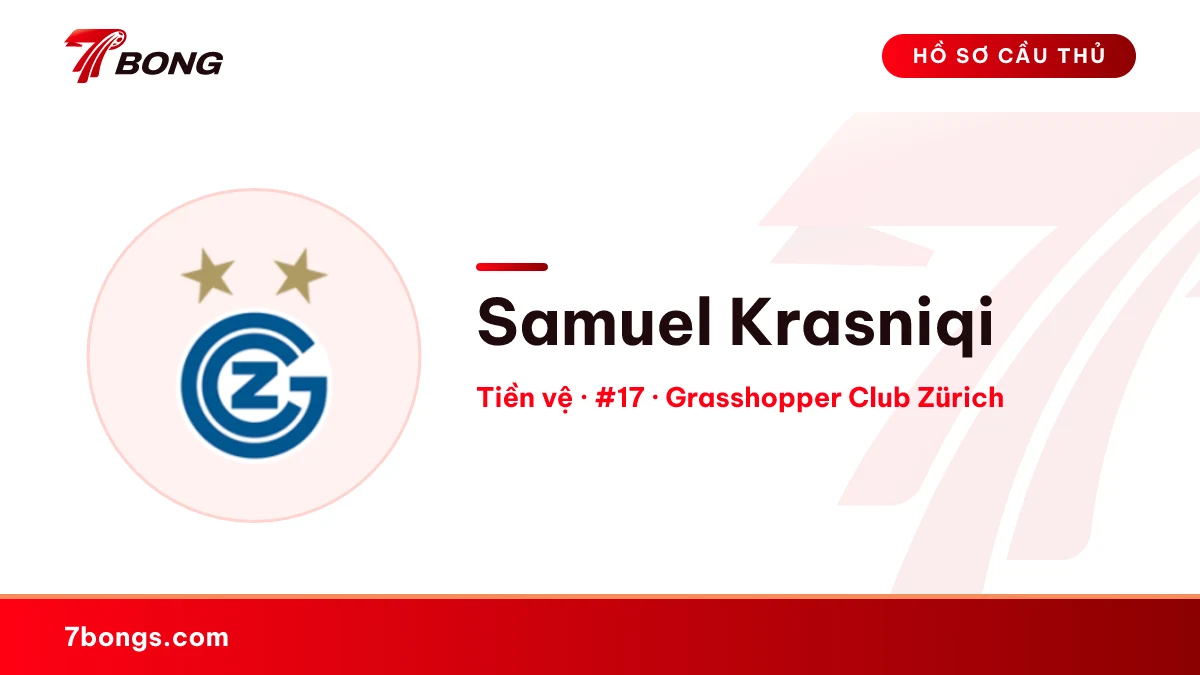 Samuel Krasniqi — Grasshopper Club Zürich
