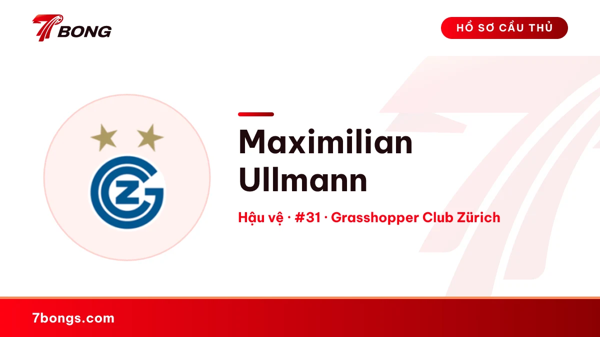 Maximilian Ullmann — Grasshopper Club Zürich