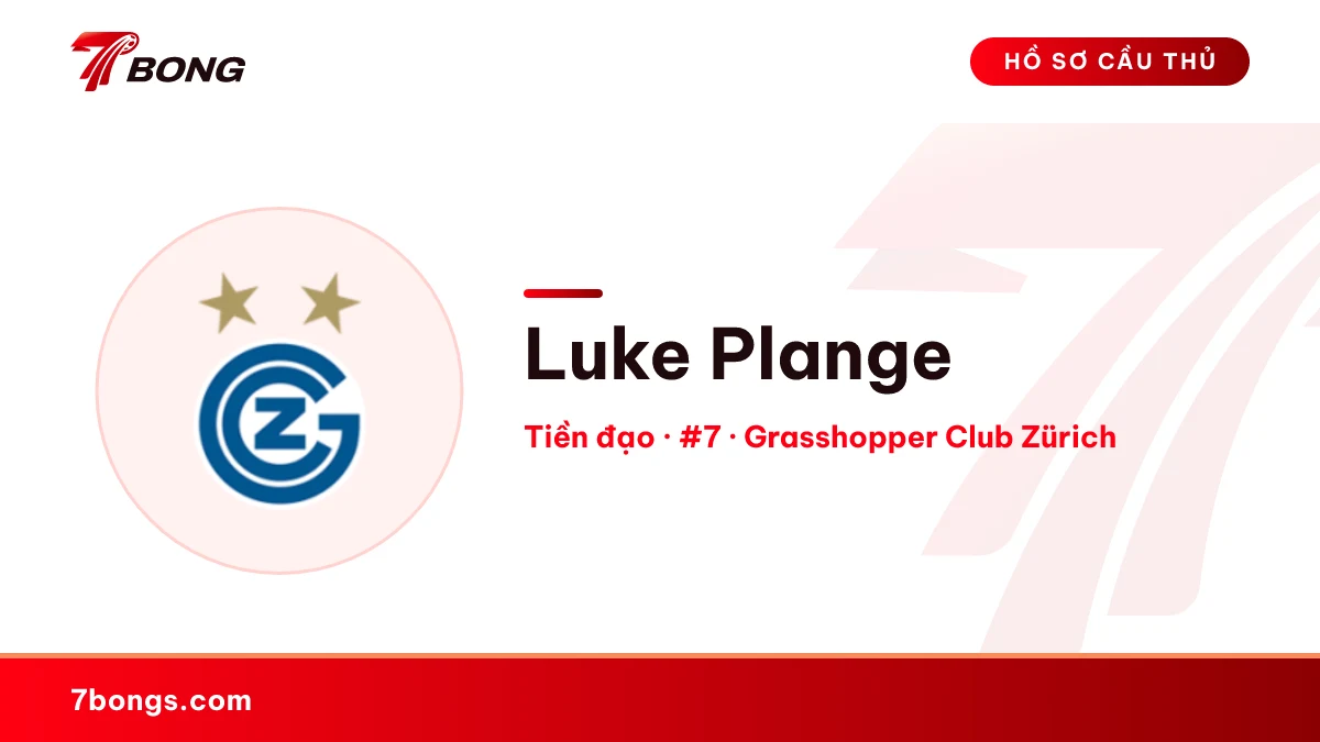 Luke Plange — Grasshopper Club Zürich