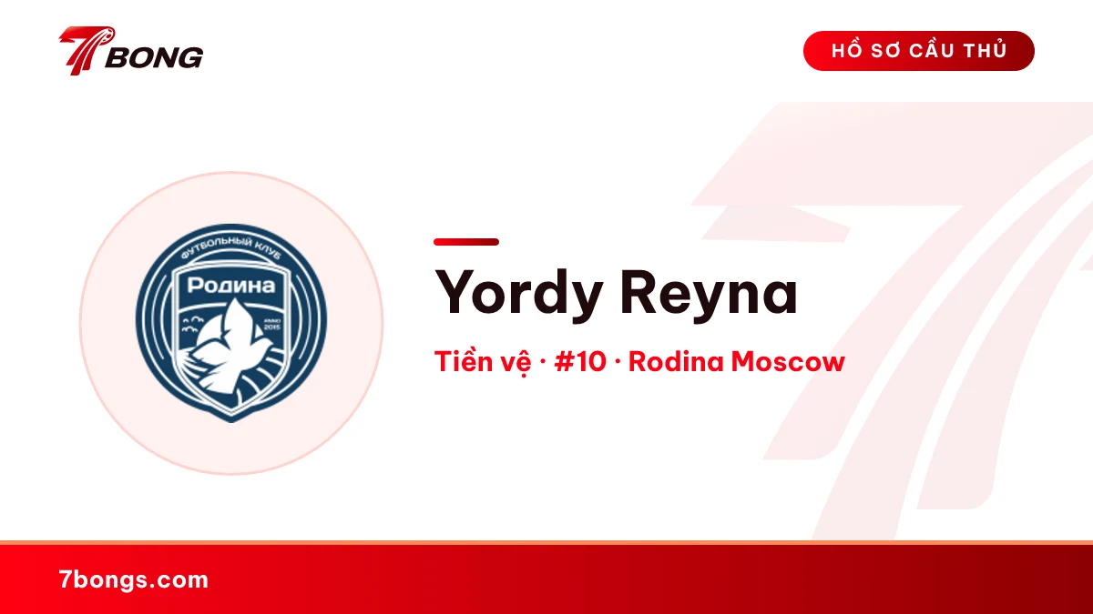 Yordy Reyna — Rodina Moscow