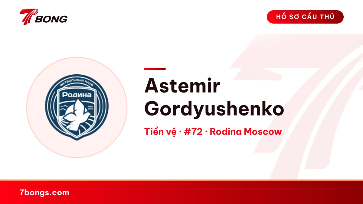 Astemir Gordyushenko — Rodina Moscow