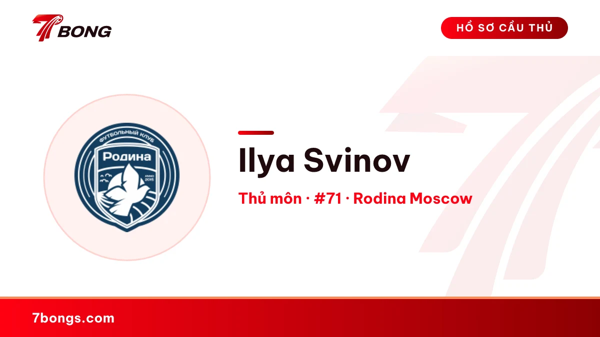 Ilya Svinov — Rodina Moscow