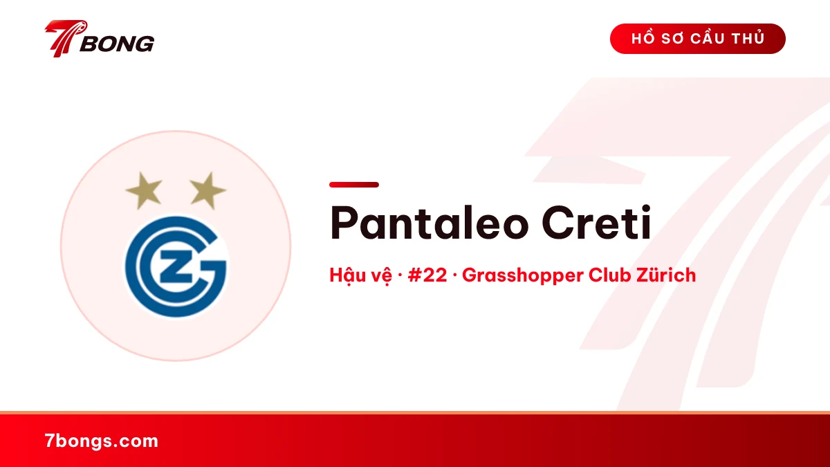 Pantaleo Creti — Grasshopper Club Zürich