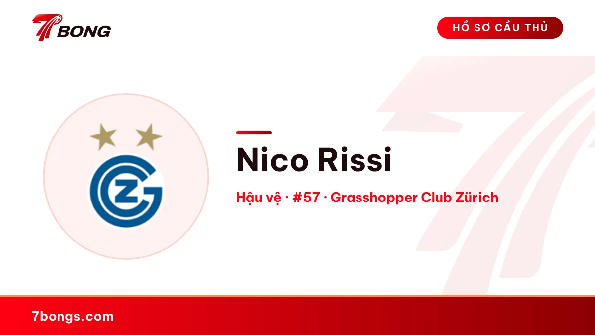 Nico Rissi — Grasshopper Club Zürich
