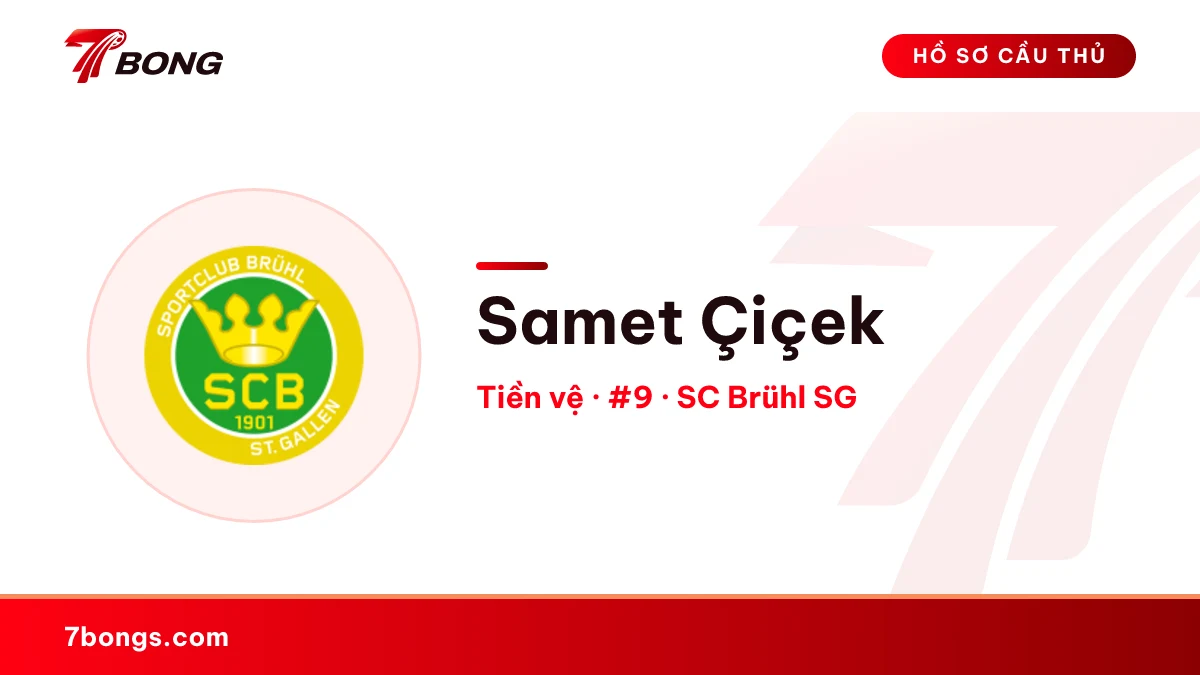 Samet Çiçek — SC Brühl SG