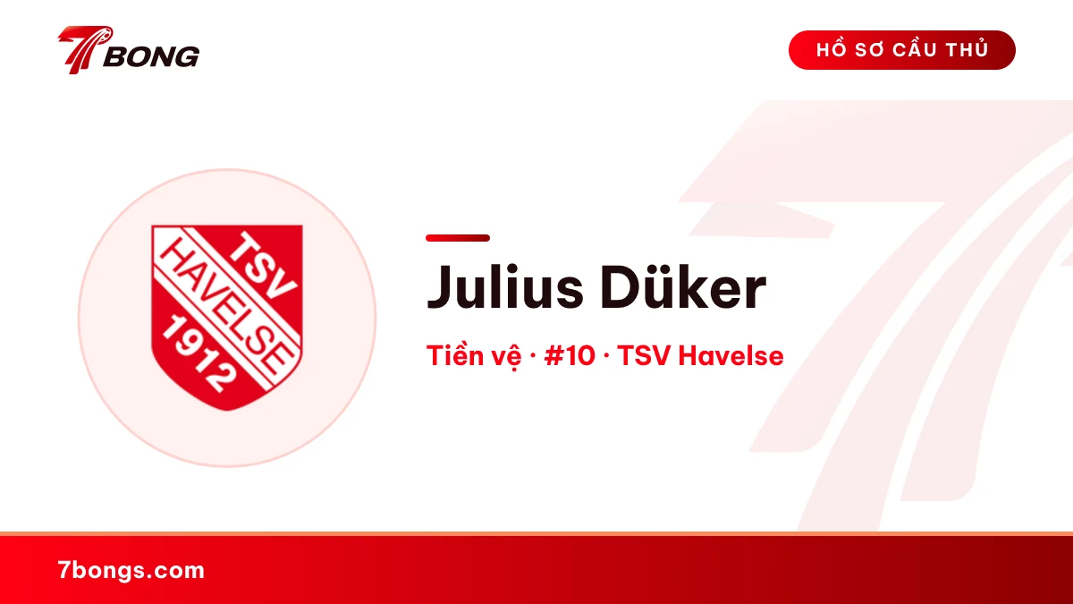 Julius Düker — TSV Havelse