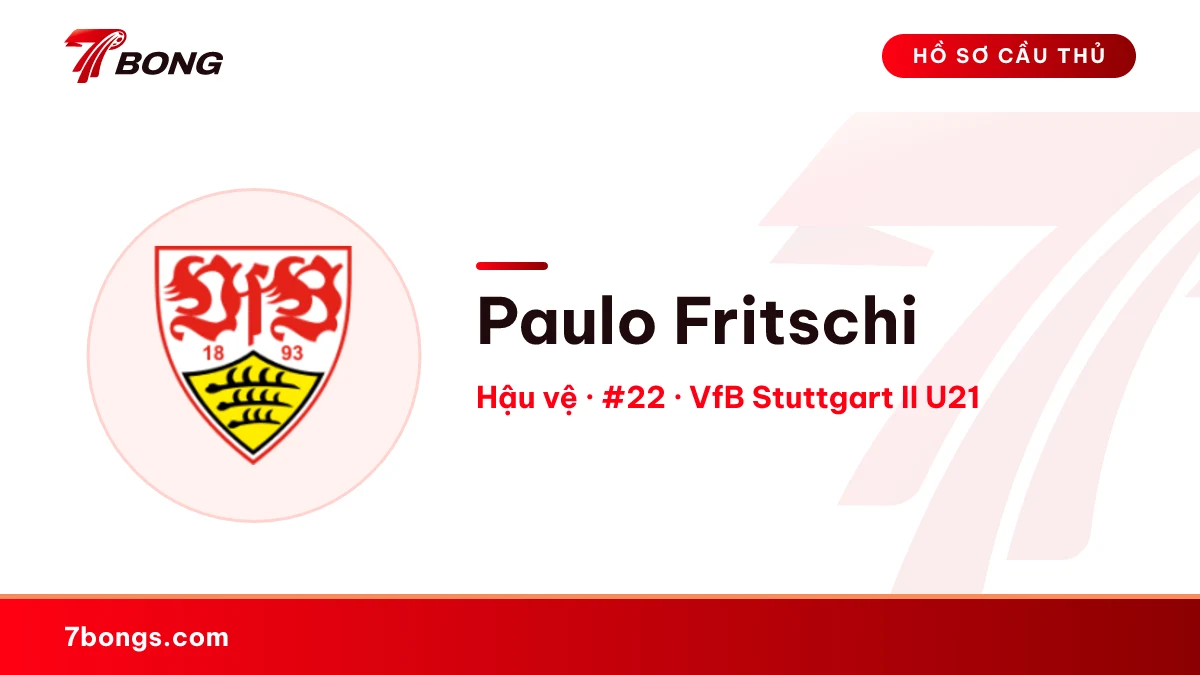 Paulo Fritschi — VfB Stuttgart II U21