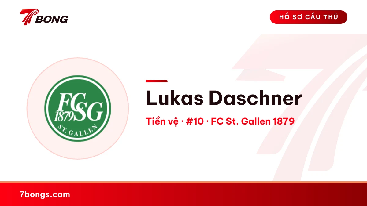 Lukas Daschner — FC St. Gallen 1879