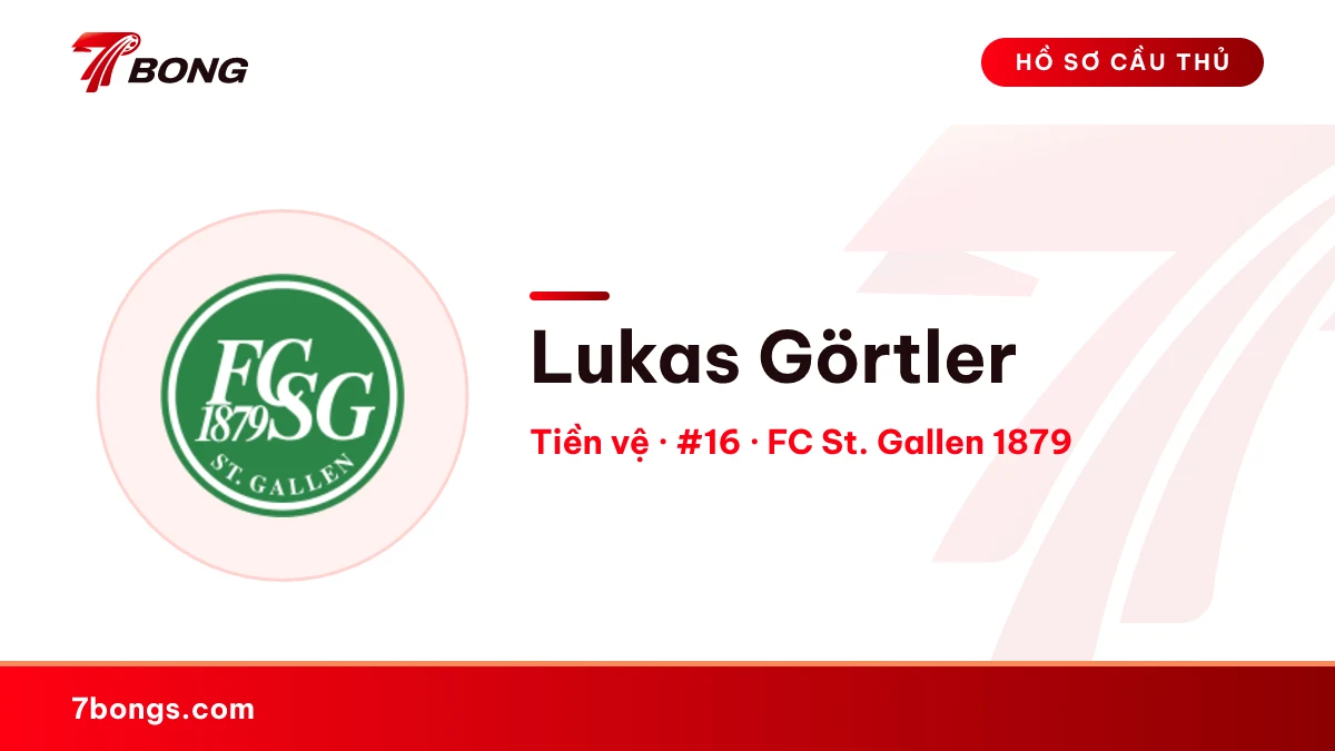 Lukas Görtler — FC St. Gallen 1879