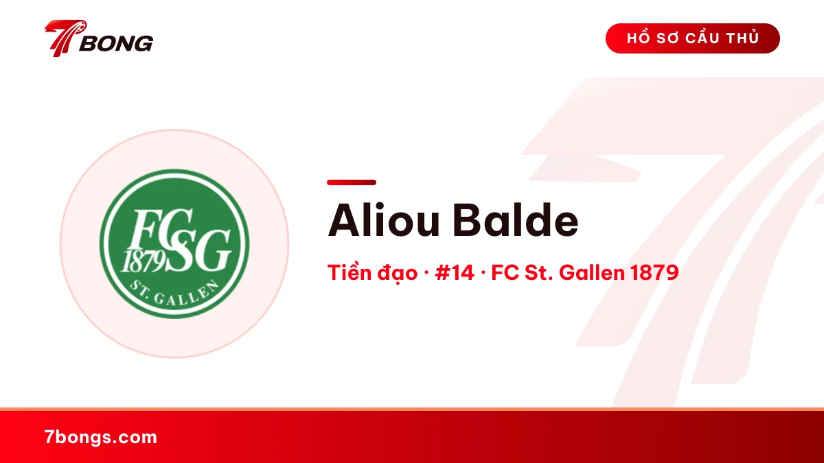 Aliou Balde — FC St. Gallen 1879