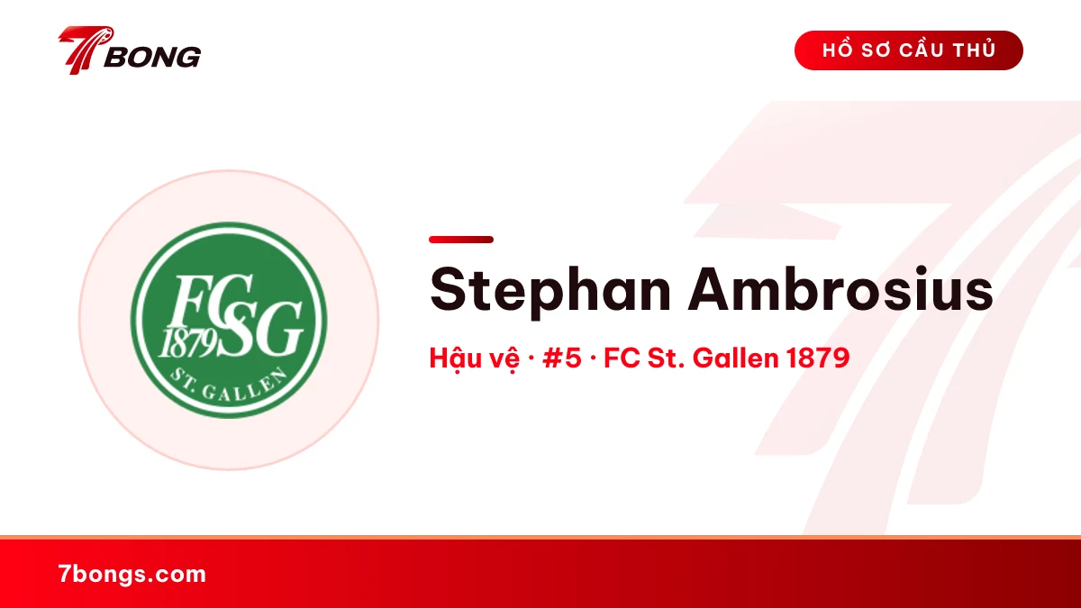 Stephan Ambrosius — FC St. Gallen 1879