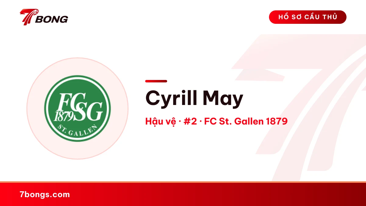 Cyrill May — FC St. Gallen 1879