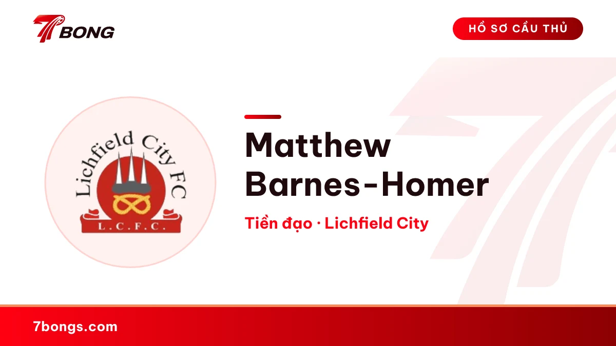 Matthew Barnes-Homer — Lichfield City
