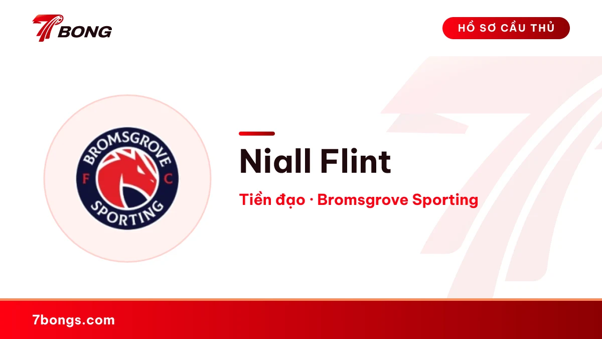 Niall Flint — Bromsgrove Sporting