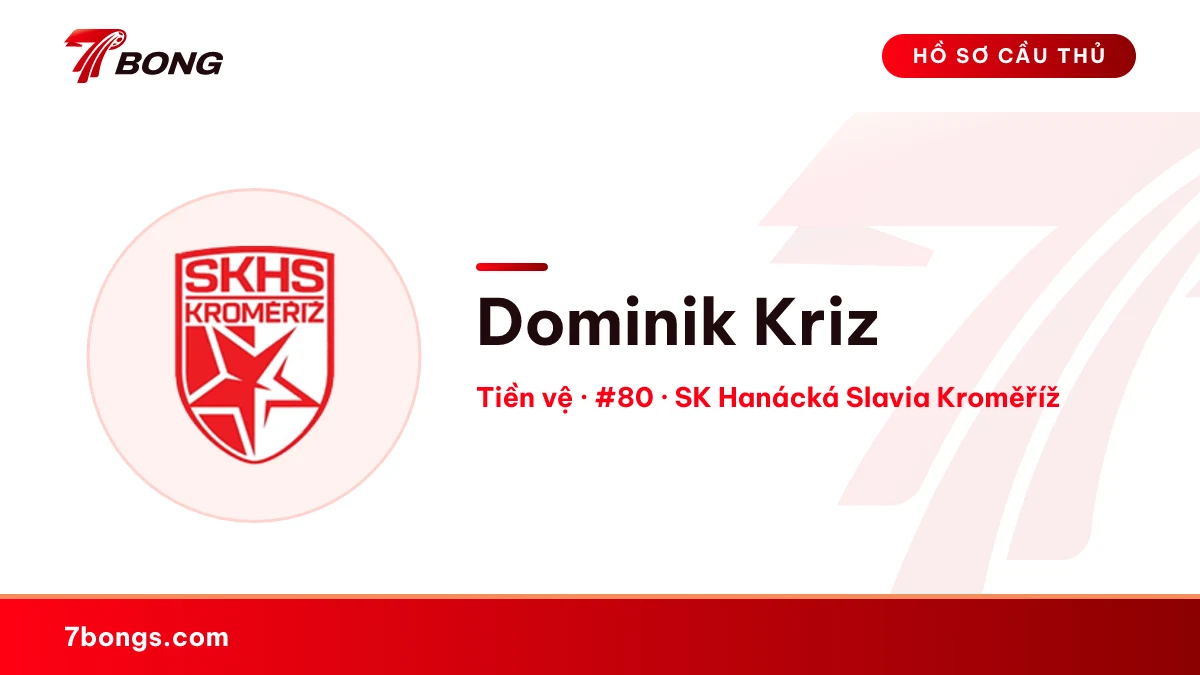 Dominik Kriz — SK Hanácká Slavia Kroměříž