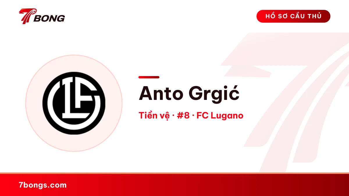 Anto Grgić — FC Lugano