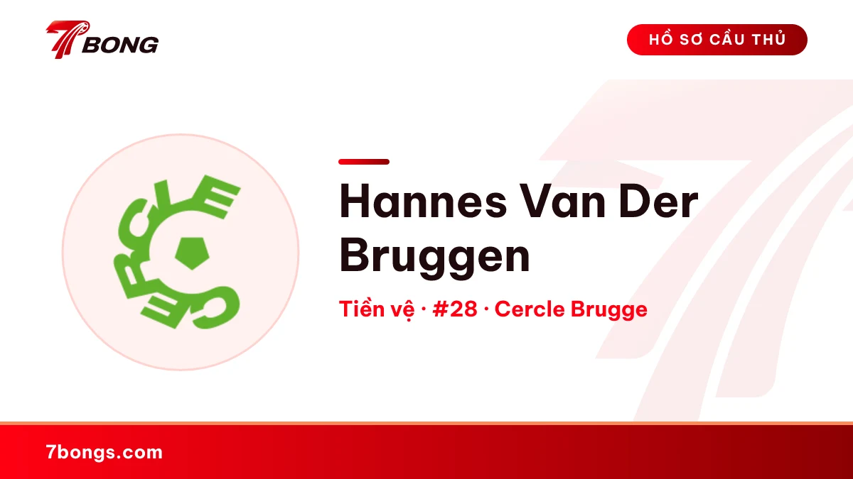 Hannes Van Der Bruggen — Cercle Brugge