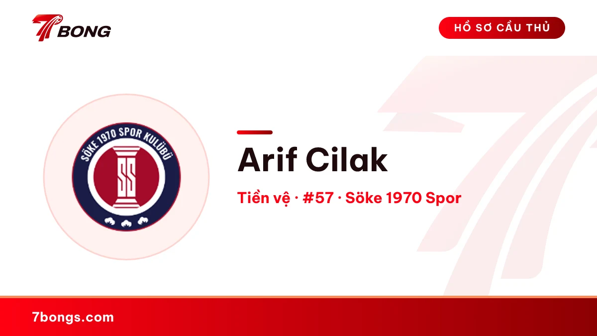 Arif Cilak — Söke 1970 Spor
