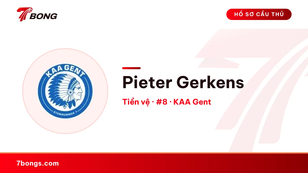 Pieter Gerkens — KAA Gent