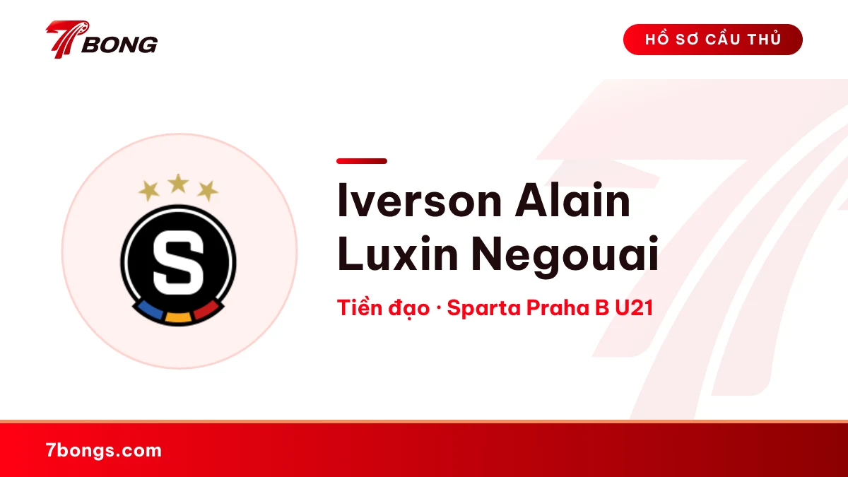 Iverson Alain Luxin Negouai — Sparta Praha B U21
