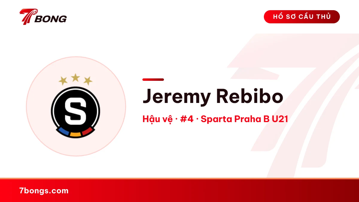 Jeremy Rebibo — Sparta Praha B U21