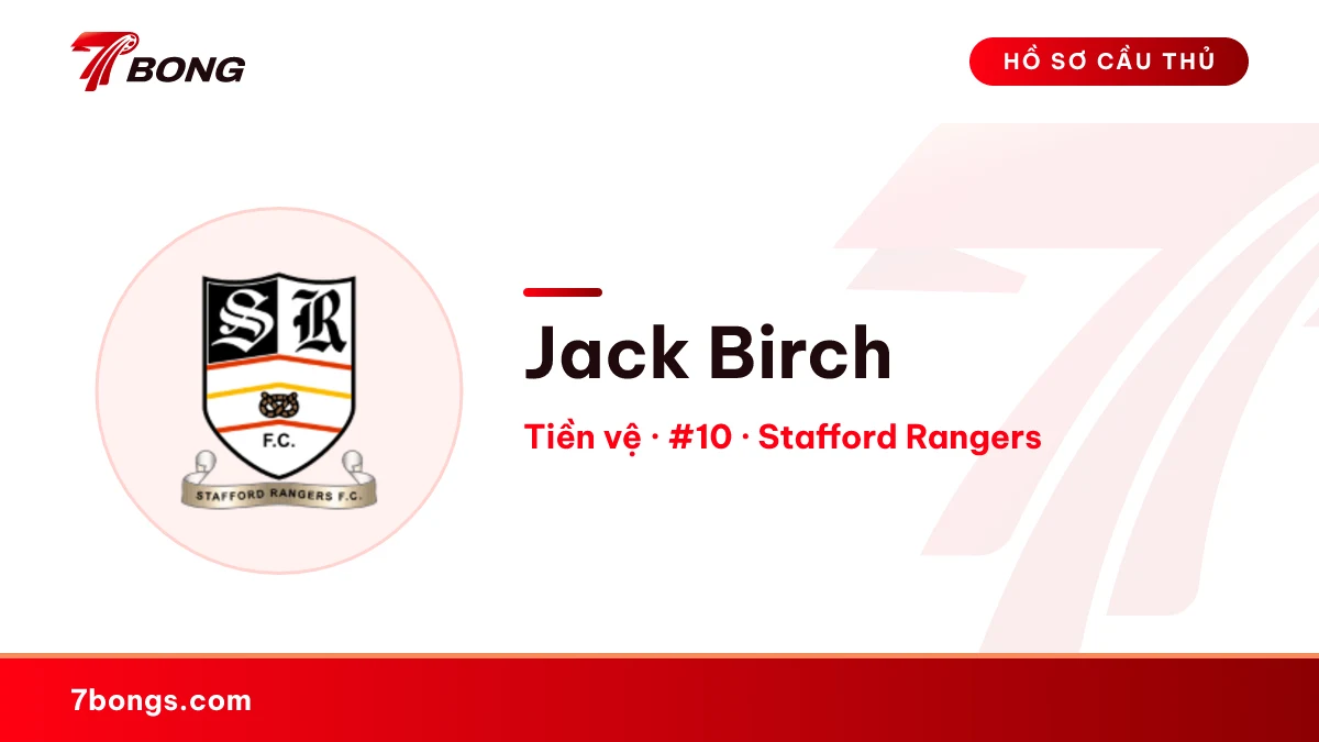 Jack Birch — Stafford Rangers