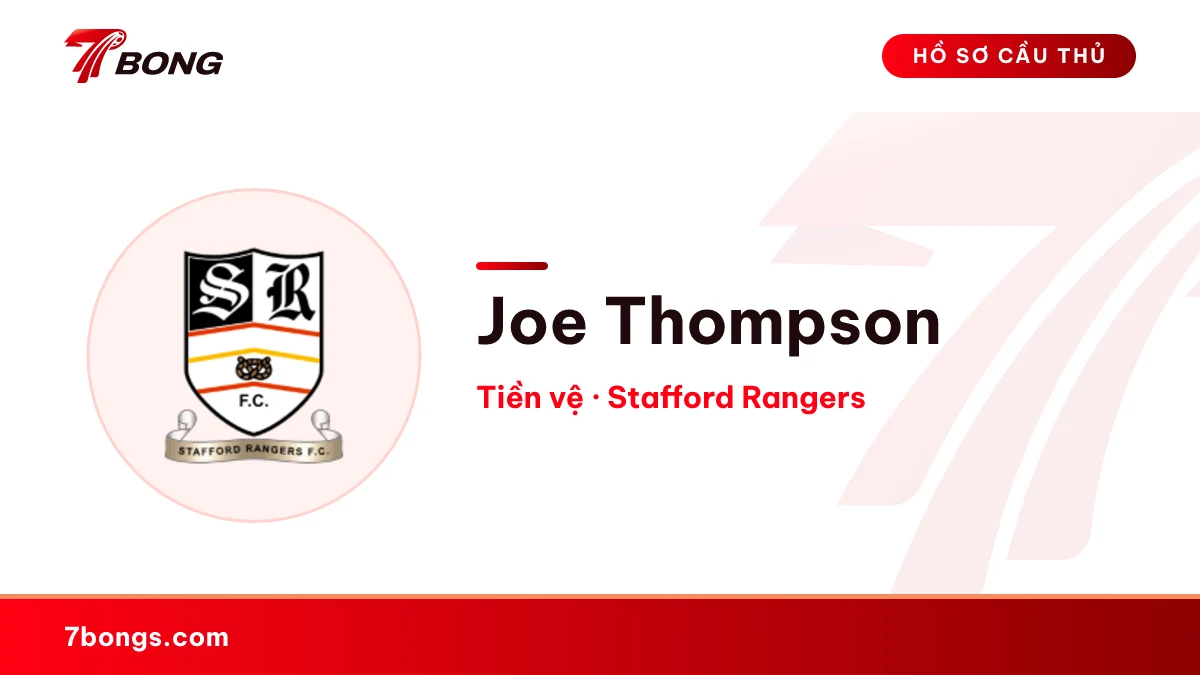 Joe Thompson — Stafford Rangers