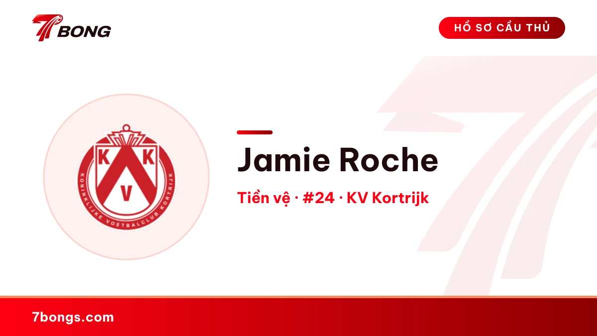 Jamie Roche — KV Kortrijk