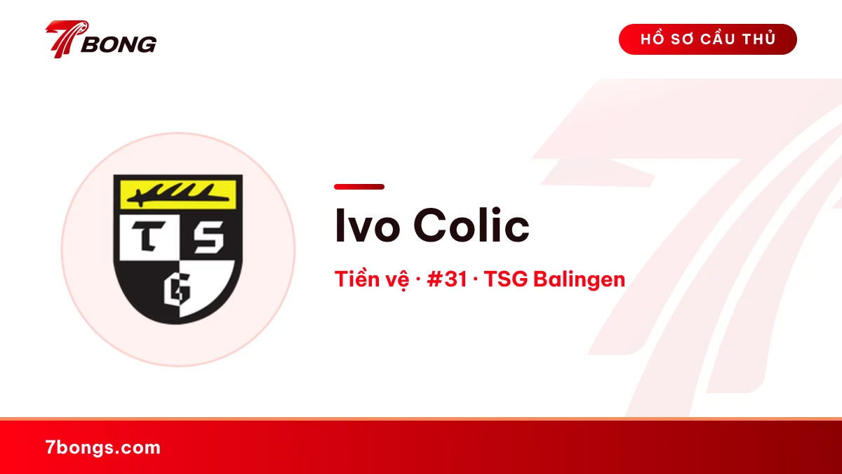 Ivo Colic — TSG Balingen