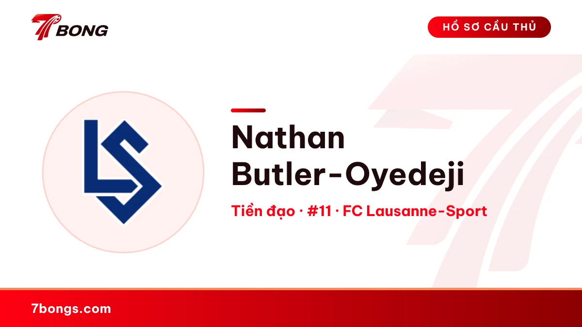Nathan Butler-Oyedeji — FC Lausanne-Sport