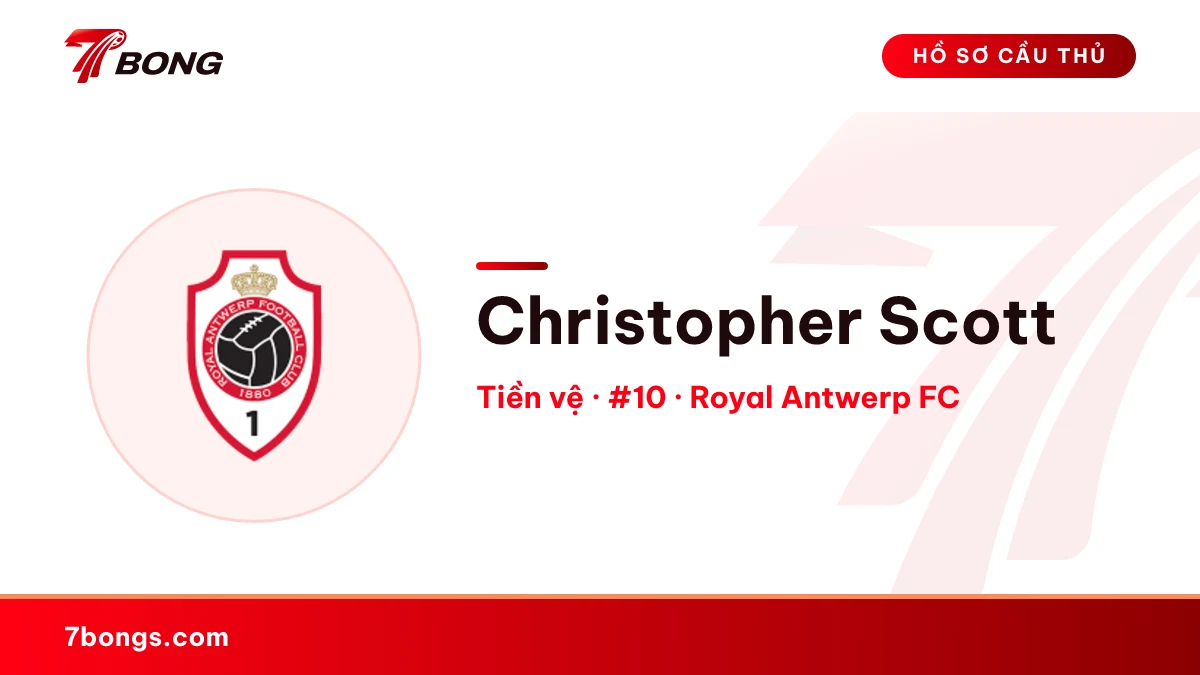 Christopher Scott — Royal Antwerp FC