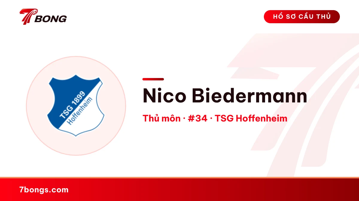 Nico Biedermann — TSG Hoffenheim