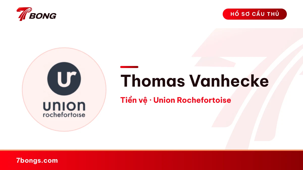 Thomas Vanhecke — Union Rochefortoise