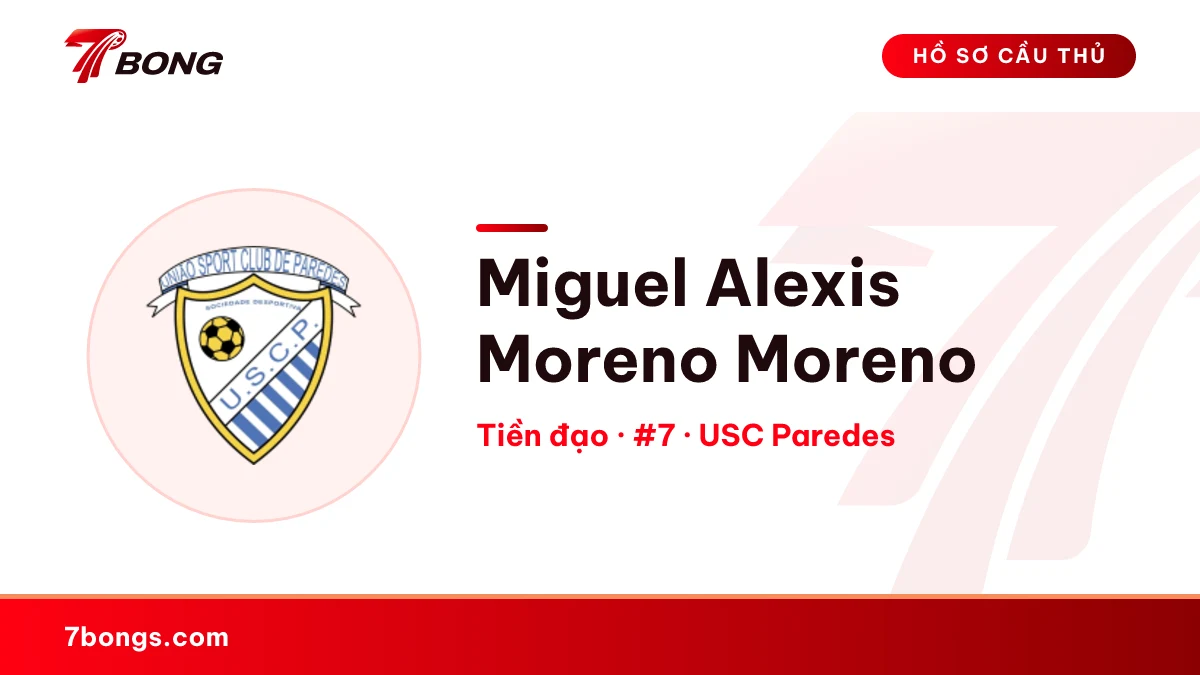 Miguel Alexis Moreno Moreno — USC Paredes