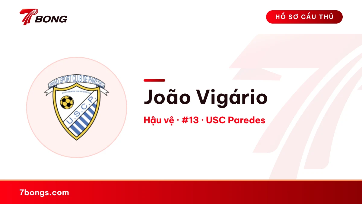 João Vigário — USC Paredes