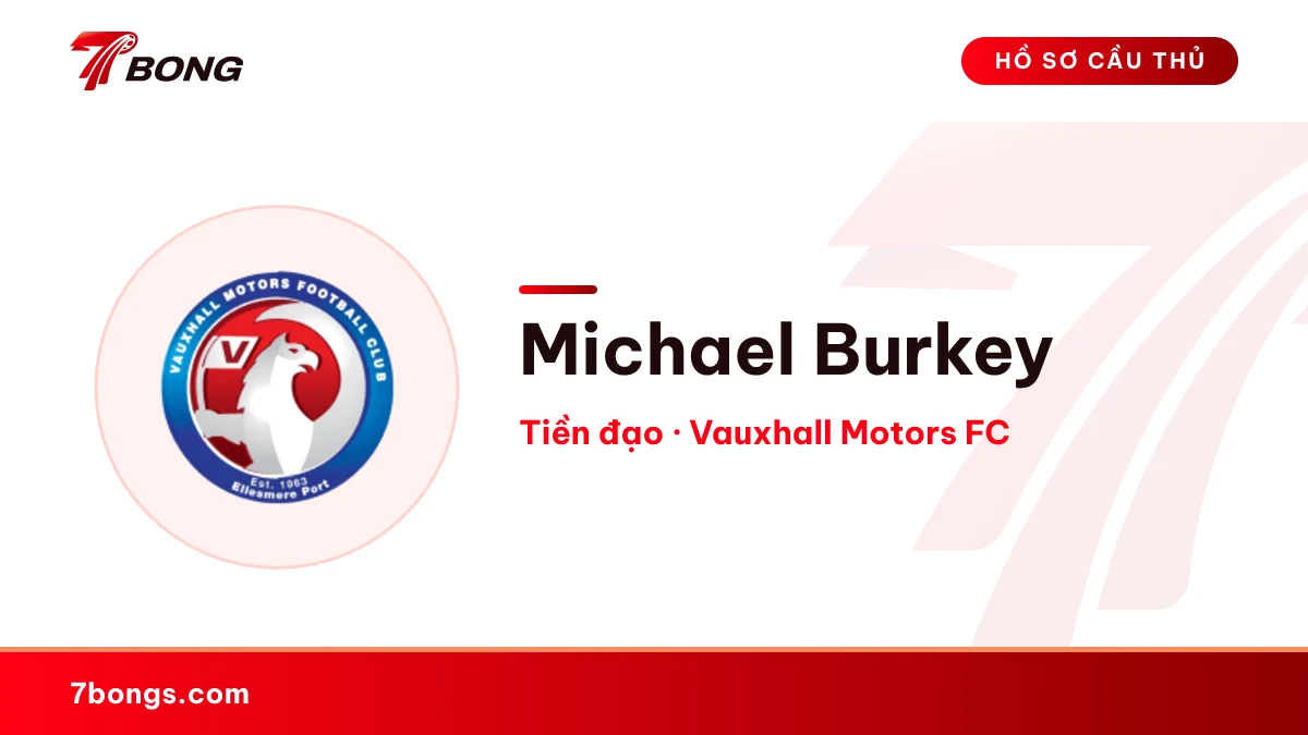 Michael Burkey — Vauxhall Motors FC