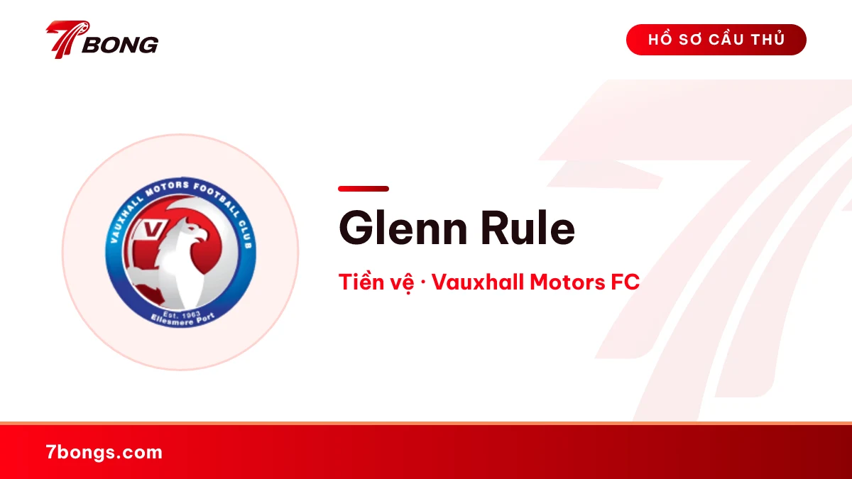 Glenn Rule — Vauxhall Motors FC