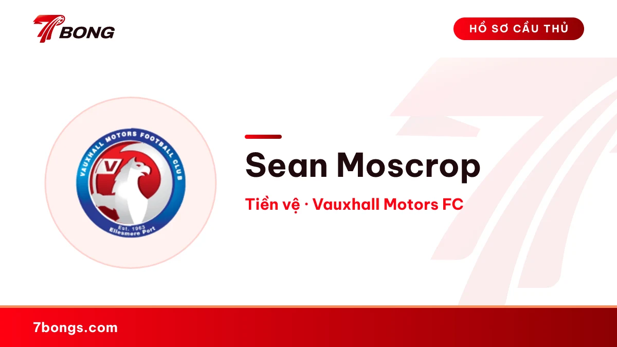 Sean Moscrop — Vauxhall Motors FC