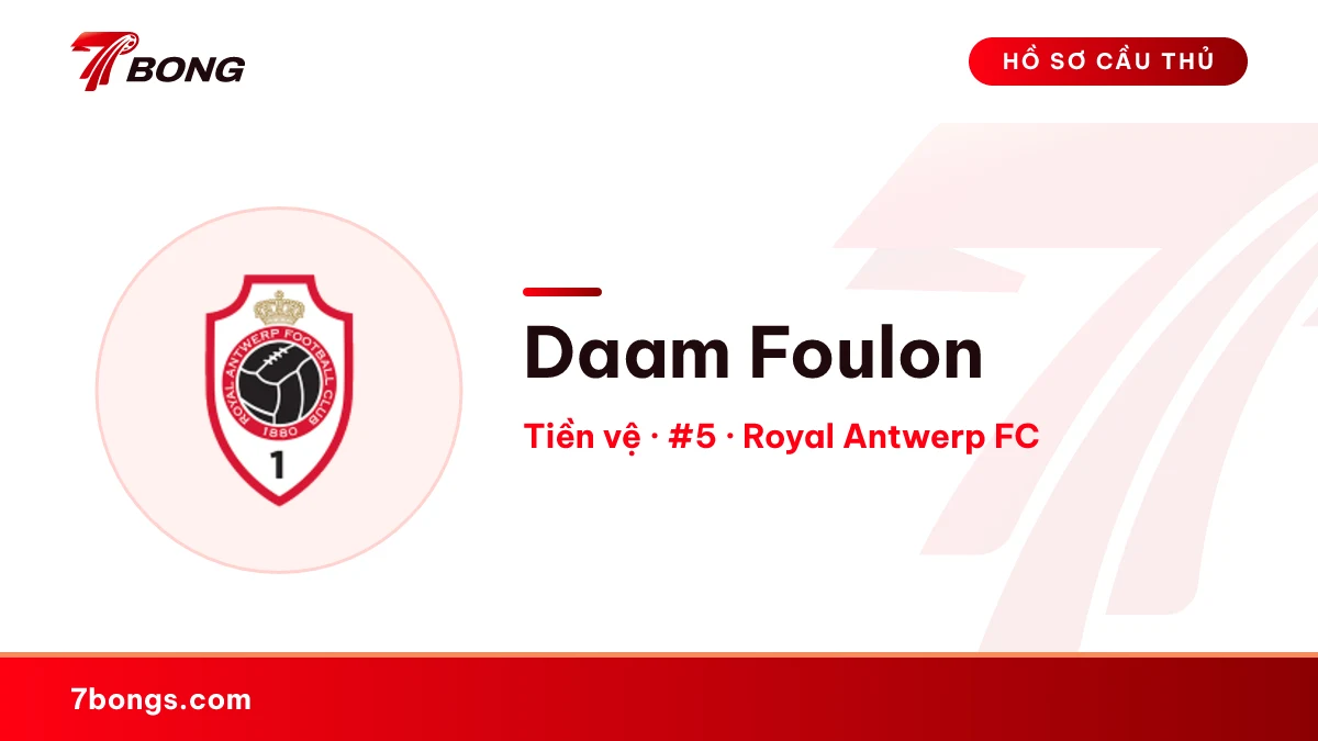 Daam Foulon — Royal Antwerp FC