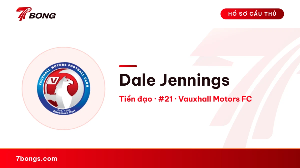 Dale Jennings — Vauxhall Motors FC