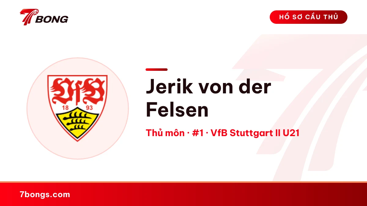Jerik von der Felsen — VfB Stuttgart II U21