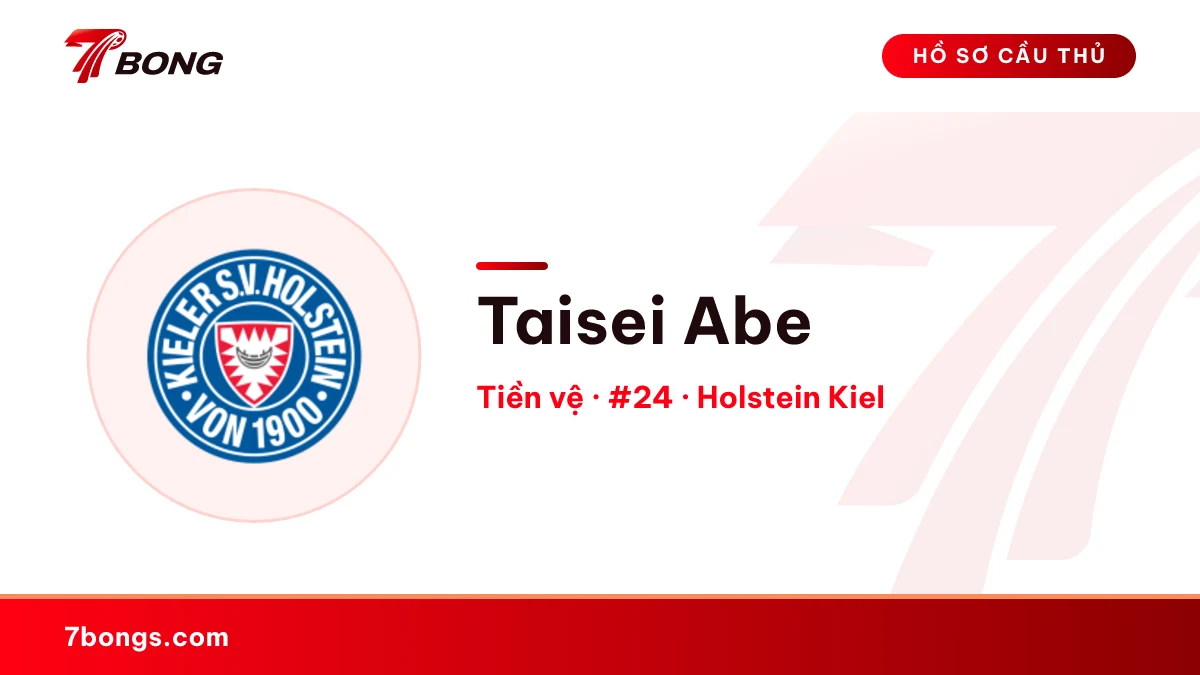 Taisei Abe — Holstein Kiel