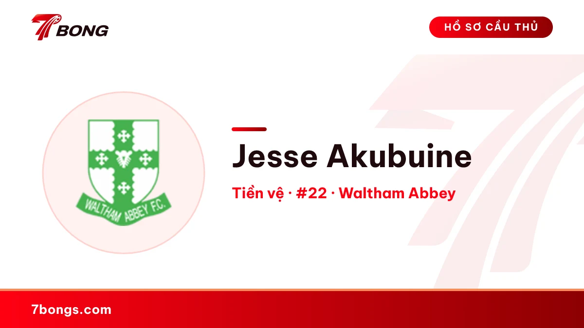 Jesse Akubuine — Waltham Abbey