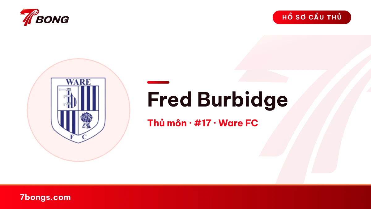Fred Burbidge — Ware FC